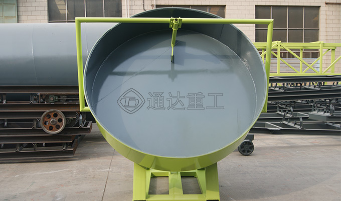 畜禽粪便有机肥料加工生产设备圆盘造粒机